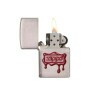  Isqueiro Zippo 29492 Red Wax Seal aberto