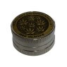  Dichavador de Metal 2 Partes Cannabis