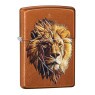 Isqueiro Zippo Polygonal Lion