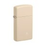 Isqueiro Zippo 49529 Slim Flat Sand