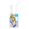 Bong de Vidro Abduzido Gold Juice Pin Up de frente