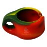 Anel de Silicone com Suporte vermelho claro