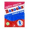 Chiclete Bazooka Tutti Frutti 33g de frente