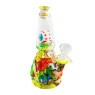 Bong de Silicone e Vidro Eye Pokémon 18cm de lado tabacaria da mata