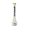 Bong de Vidro Squadafum Ice Glass amarelo
