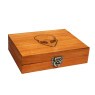 Box Glass Wood Burning ET