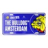 Placa The bulldog Amsterdam azul