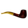 Cachimbo Elite II Curvo Acrílico Dourado marrom