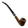 Cachimbo Churchwarden Dourado 20cm tabacaria da mata 