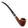 Cachimbo Churchwarden Prata 20cm Tabacaria da mata 