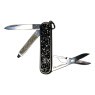 Canivete Victorinox Classic Brilliant Crystal aberto mostrando as ferramentas