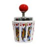 Cinzeiro de Cerâmica Baralho