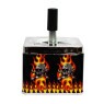 Cinzeiro de Metal Skull Fire