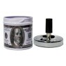 Cinzeiro de Metal Pequeno c/ Tampa Giratória Dólar