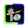 Cinzeiro de Silicone Rick and Morty Dab