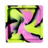 Cinzeiro de Silicone Squadafum Quadrado Tie-Dye