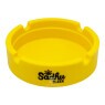 Cinzeiro de Silicone Sadhu Pequeno amarelo