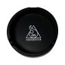 Cinzeiro de Silicone Squadafum Redondo preto