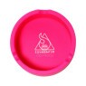 Cinzeiro de Silicone Squadafum Redondo rosa