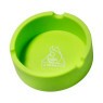 Cinzeiro de Silicone Squadafum Redondo verde