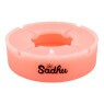 Cinzeiro de Silicone Sadhu C/ Tampa Neon de frente