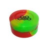 Slick de Silicone Cultura Dab 5ml Honey verde, vermelho e amarelo