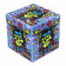Plástico Cubo Mágico Zumbi 4 Partes roxo