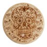 Dichavador de Madeira Skull de frente