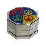 Dichavador de Metal Octagonal Peace & Love