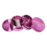 Dichavador de Metal 4 Partes Elements Pink  aberto