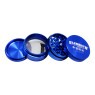 Dichavador de Metal 4 Partes Elements Blue aberto