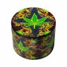 Dichavador Hall Of Weed Grande verde e azul