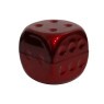 Dichavador de Plástico Dado vermelho
