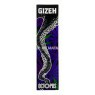 Seda Gizeh Black Octopus King Size Slim + Tips de frente tabacaria da mata