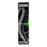 Seda Gizeh Black Octopus King Size Slim + Tips de frente tabacaria da mata