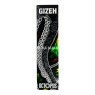Seda Gizeh Black Octopus King Size Slim + Tips de frente tabacaria da mata