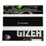 Seda Gizeh Black Octopus King Size Slim + Tips de frente aberta tabacaria da mata