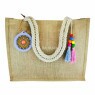 Bolsa de Praia Juta Guru Spirit Mandala de frente tabacaria da mata