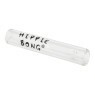 Piteira de Vidro Hippie Bong Bomba 10mm  de frente tabacaria da mata