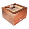 Caixa Umidora Hit de Madeira P/ Charutos de lado