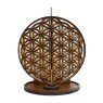 Incensário Wood Burning Flor da Vida