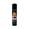 Isqueiro Clipper Skeleton Hair Edição para colecionador laranja
