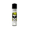 Isqueiro Clipper Skeleton Hair Edição para colecionador amarelo