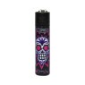 Isqueiro Clipper Colorful Skulls