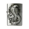 Isqueiro de Metal Prata Snake