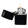 Isqueiro Zippo 218ZL Logo Black aberto