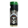 Maçarico Prof Colour Grenade Indian Skull verde