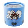 Dichavador de Vidro Lion Rolling Circus na embalagem