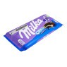 Chocolate Importado Milka Oreo Sandwich 92g lado 