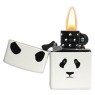 panda zippo aberto.